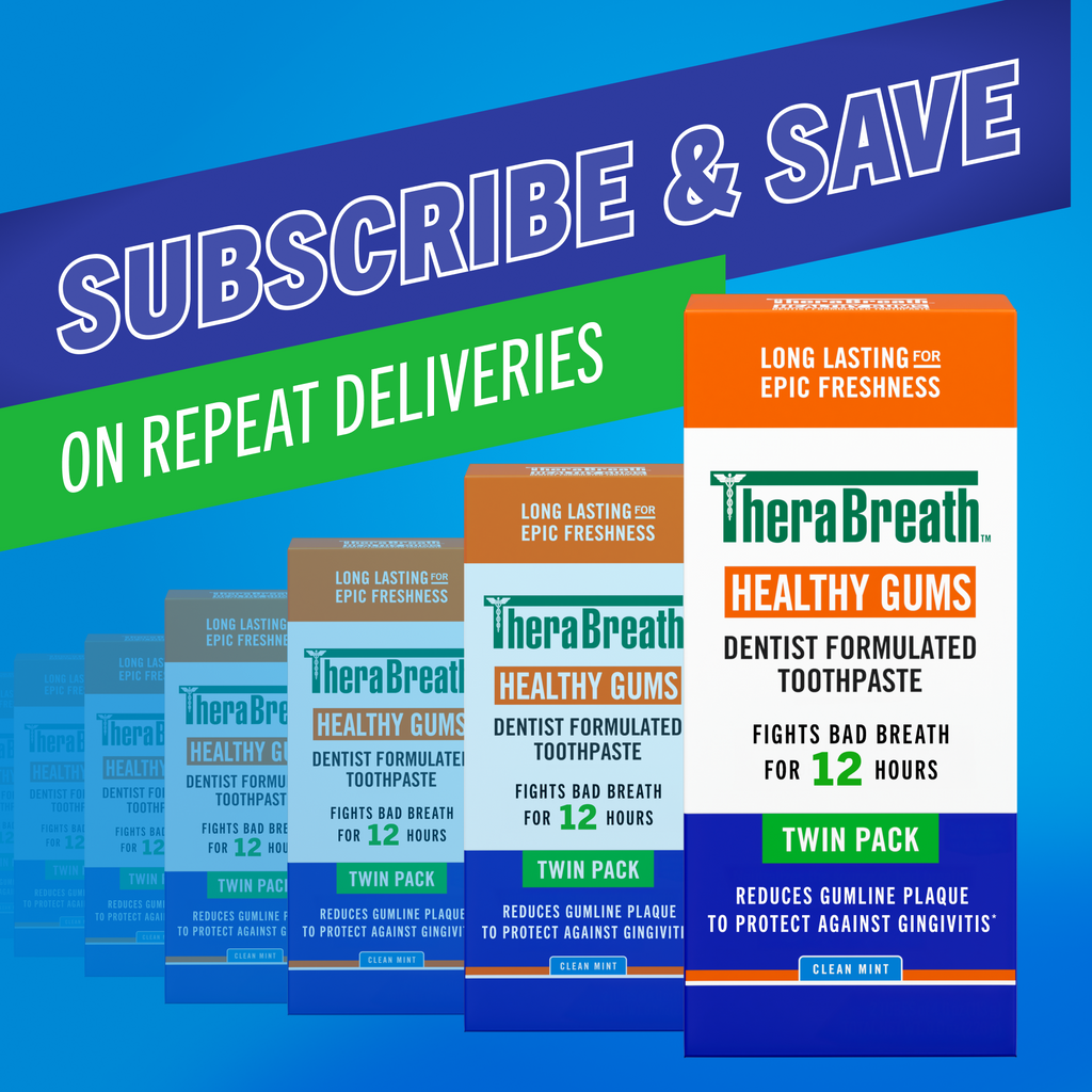 TheraBreath Healthy Gums Toothpaste, Helps Fight Gingivitis, Clean Mint
